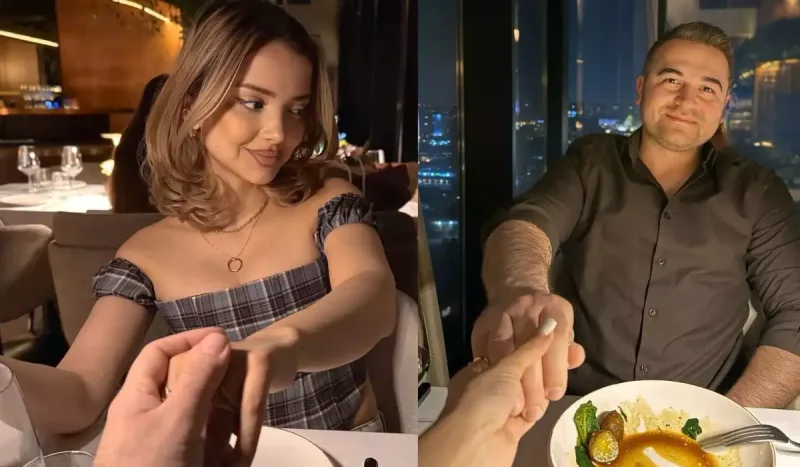 Aysellə İlkinin bayram yeməyi - Fotolar