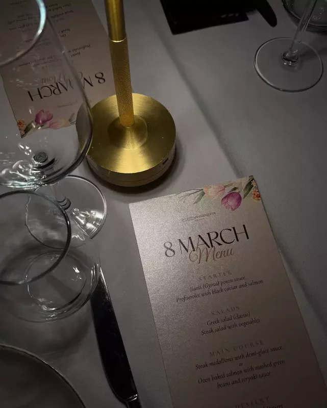 Aysellə İlkinin bayram yeməyi - Fotolar