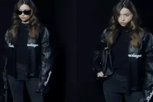 Afra “Balenciaga”nın dəfiləsinə getdi