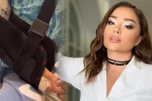 Xatirənin oğlu qolunu sındırdı