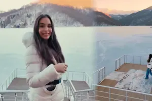 Leyla Əliyevadan Göygöldən paylaşım