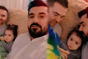 Elşənlə İlkin Azərin qızı ilə...