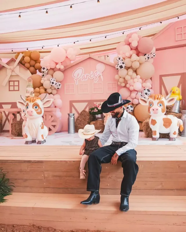 Maluma qızına doğum günü partisi keçirdi