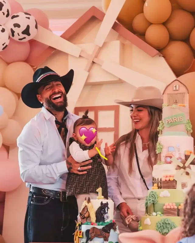 Maluma qızına doğum günü partisi keçirdi