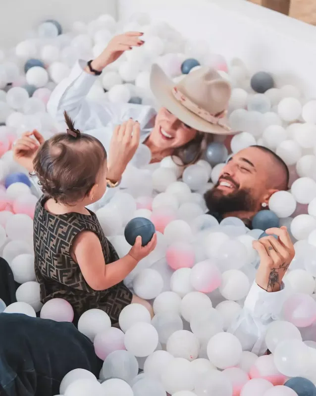 Maluma qızına doğum günü partisi keçirdi