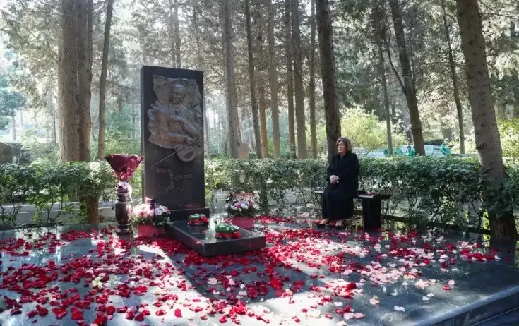 Bəşir Səfəroğlunun xatirəsi yad edildi - Fotolar