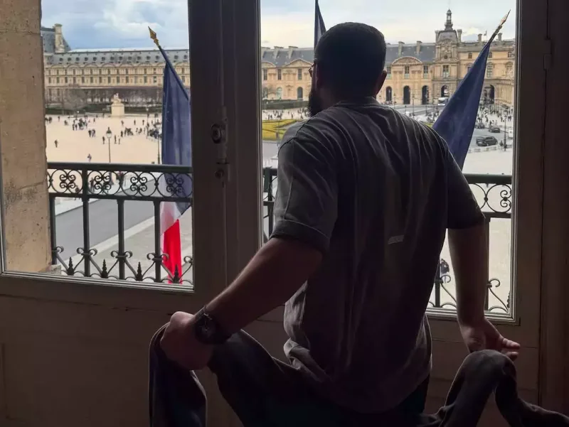 Azərbaycanlı müğənni Luvrda