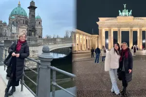 Məlahət qızı ilə Almaniyada