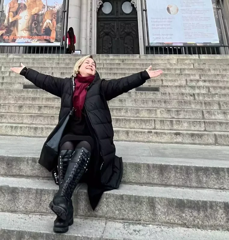 Məlahət qızı ilə Almaniyada