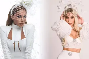 “10 min manatlıq paltarı Aygün və Röya geyinir”