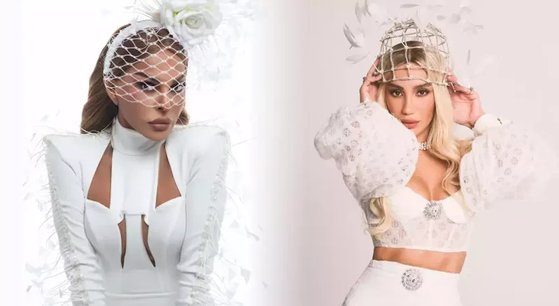 “10 min manatlıq paltarı Aygün və Röya geyinir”