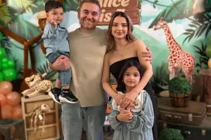 İlkin qızına ad günü etdi