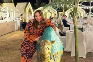 Gürcüstandakı konsertindən sonra Dubaya tətilə getdi