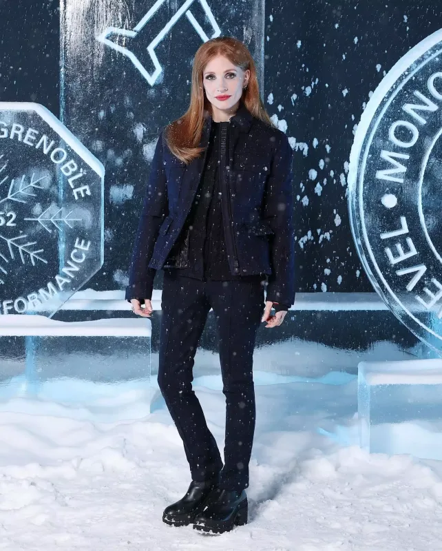 Alp dağlarında moda nümayişi!