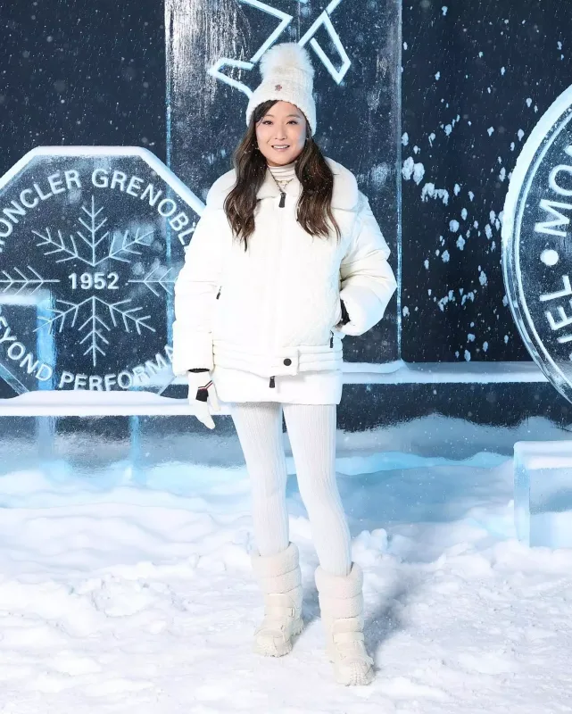 Alp dağlarında moda nümayişi!