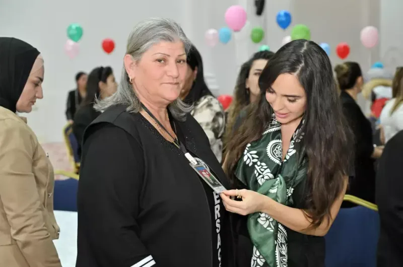Leyla Əliyeva bayramı şəhid övladları ilə keçirdi - Fotolar