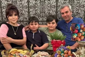 Təranəylə Musa nəvələri ilə