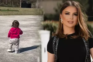 Sevda qızının ilk addımlarını paylaşdı