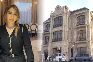 Bu da Elnarənin 3 mərtəbəli villası