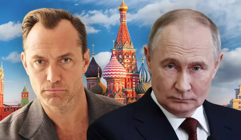 Hollivud aktyorunun Putin rolunda ilk fotoları