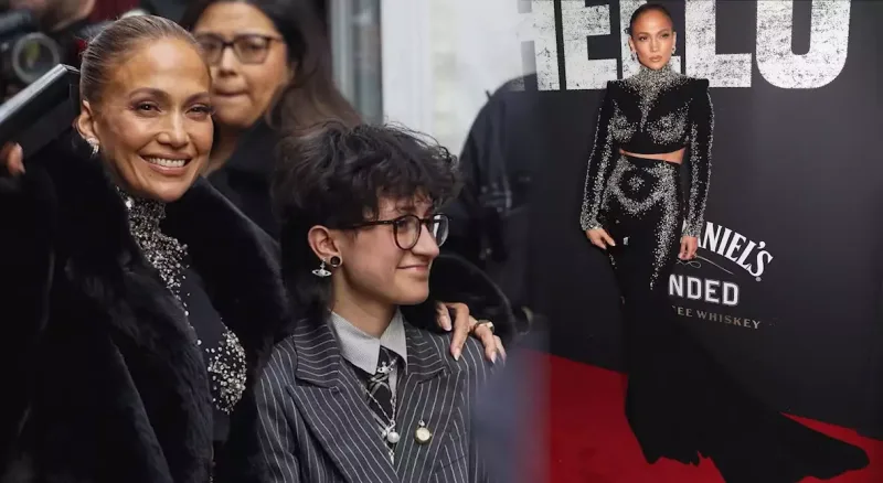 CeyLo qala gecəyə qızı ilə gəldi