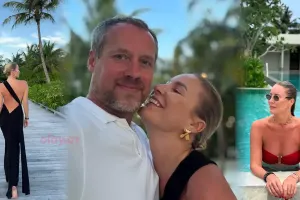 Məşhur aparıcının əri ilə Maldivdəki tətili