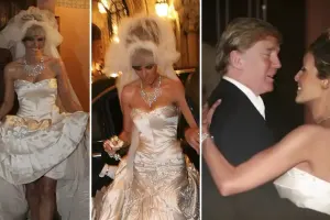Melaniya Trampın gəlinliyi 45 min dollara satışa çıxarılıb