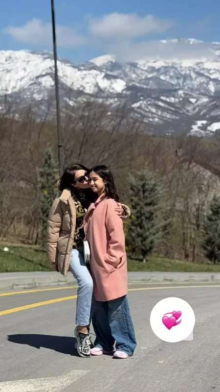 Sevincin uşaqları ilə İsmayıllıdakı tətili