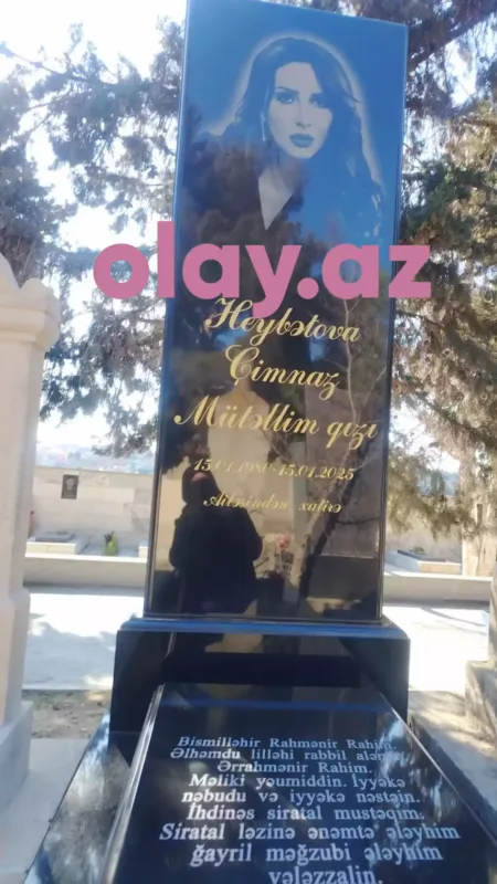 Çimnaz Sultanovanın məzar daşı hazırlandı - FOTO