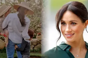 Meqan Markl uşaqları ilə yeni fotolarını paylaşdı