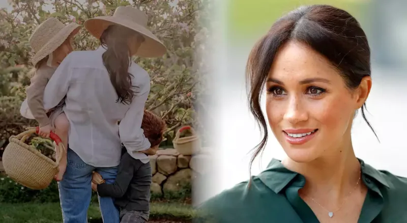 Meqan Markl uşaqları ilə yeni fotolarını paylaşdı