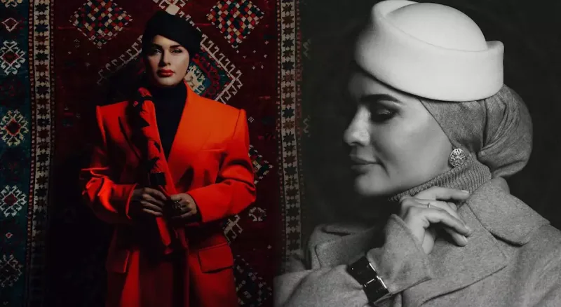 Fərqanə Qasımova obyektiv qarşısında - Fotolar