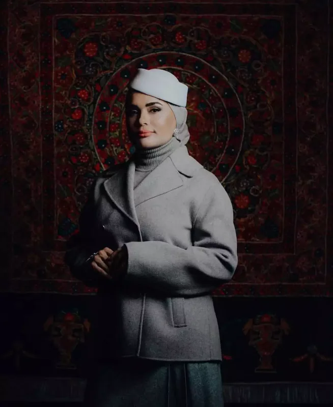 Fərqanə Qasımova obyektiv qarşısında - Fotolar