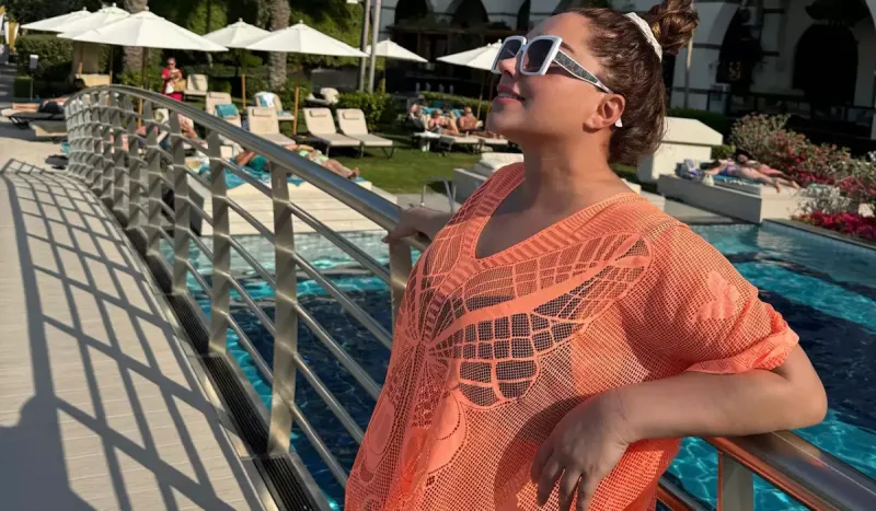 Xatirədən çimərlik geyimində fotolar