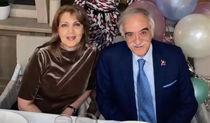 Polad Bülbüloğlu xanımı ilə