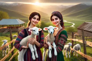 İki qadın və iki quzunun həzin sonu...