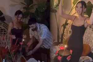 Razi dostları ilə ad gününü belə keçirdi - VİDEO