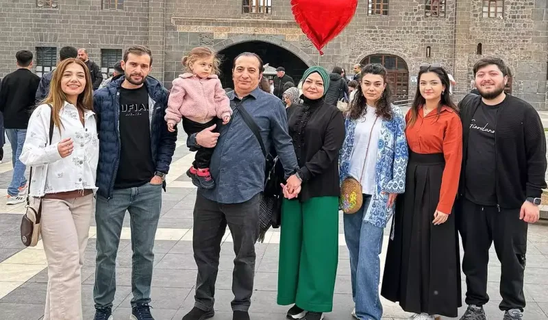 Natiq Şirinov ailəsi ilə Diyarbakırda