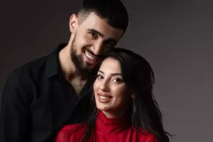 Körpəsi ilə ilk görüntüləri