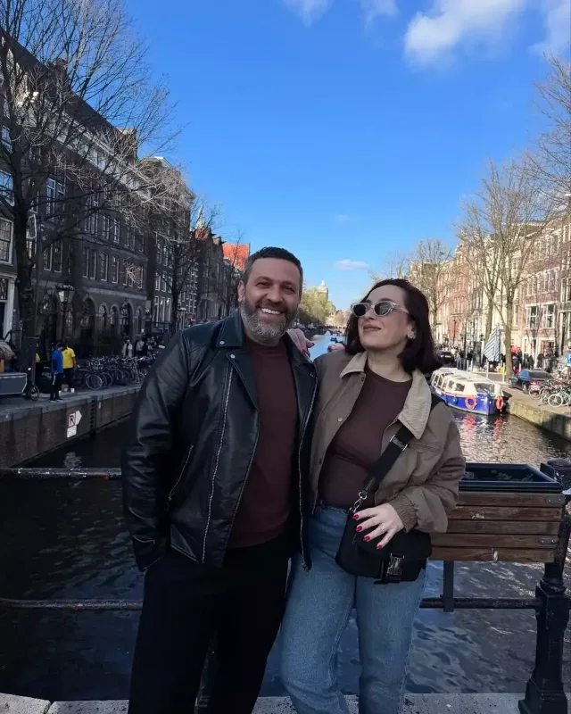 Taleh xanımı ilə Amsterdamda