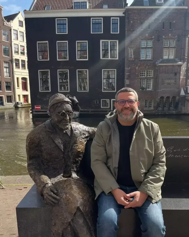 Taleh xanımı ilə Amsterdamda