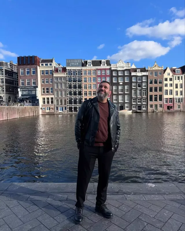 Taleh xanımı ilə Amsterdamda