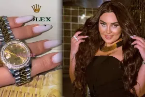 Şəbnəm özünə 25 minlik saat aldı - VİDEO