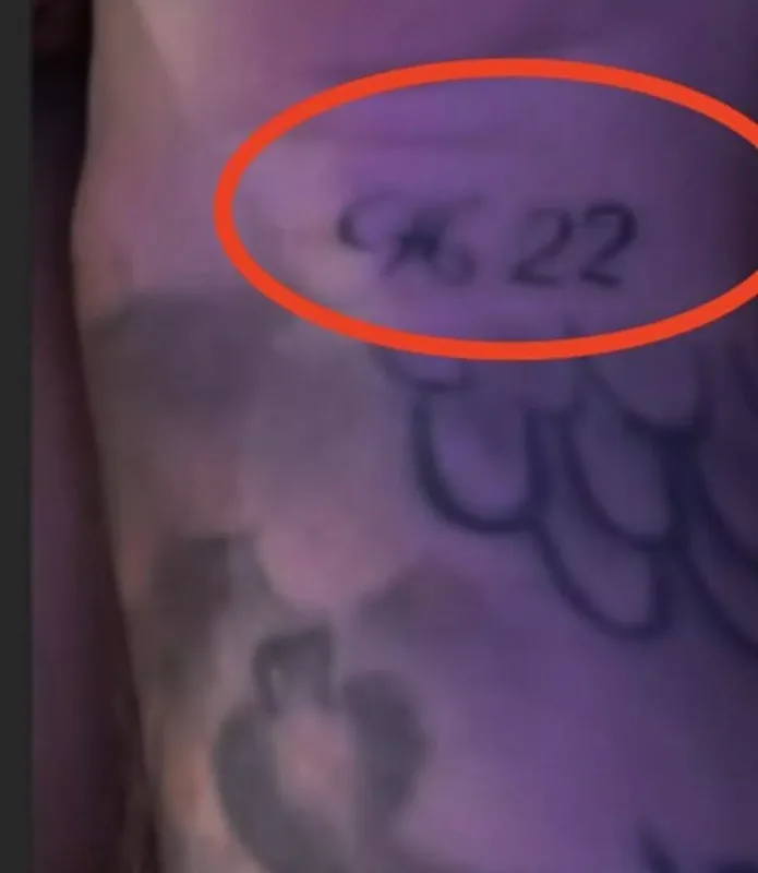 Castinin Heyliyə həsr etdiyi döyməsi üzə çıxdı