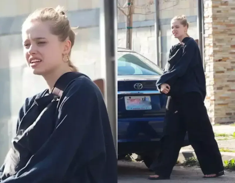 Ancelinanın qızı belə görüntüləndi -  FOTOLAR