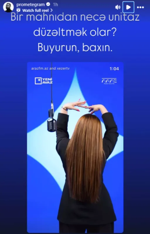 PRoMete Şəbnəmin bu ifasını tənqid etdi