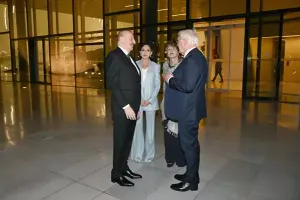 Prezidentlər konsertdə - Video