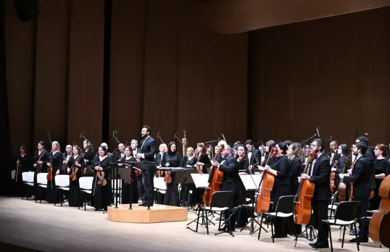 Prezidentlər konsertdə - Video