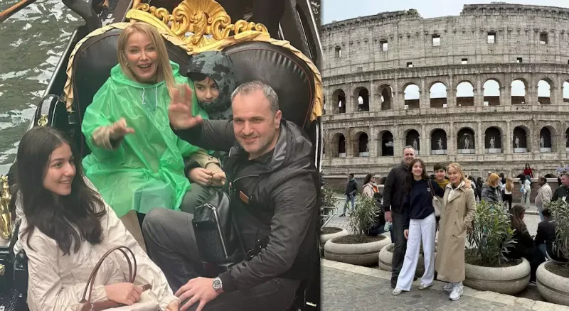 İradənin ailəsi ilə İtalya tətili