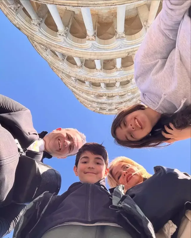 İradənin ailəsi ilə İtalya tətili